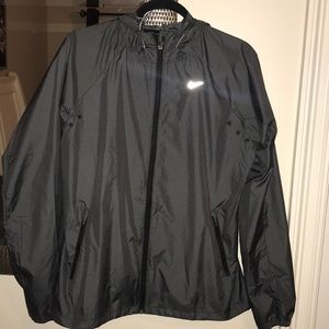 Dark Gray Nike running jacket. Never worn